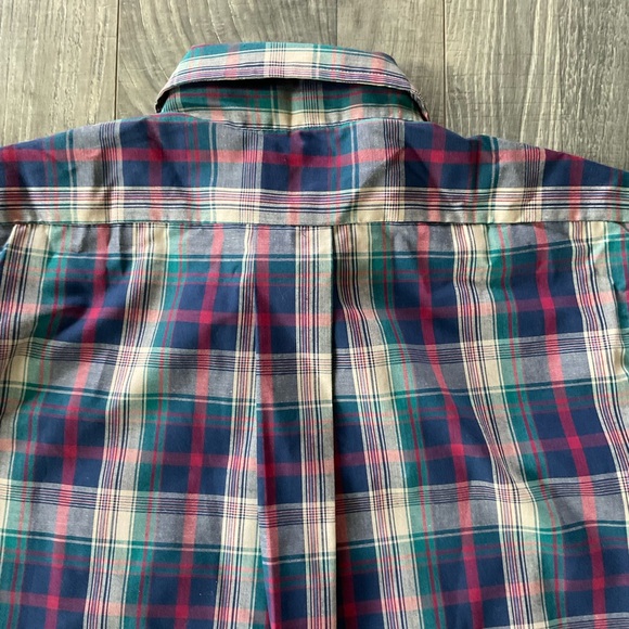 NWT VTG Woolrich Long Sleeve Button Up Shirt
6633
Men's SMALL
Navy Tan Red Plaid - Picture 10 of 10